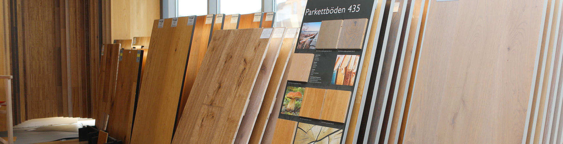Parkettaustellung